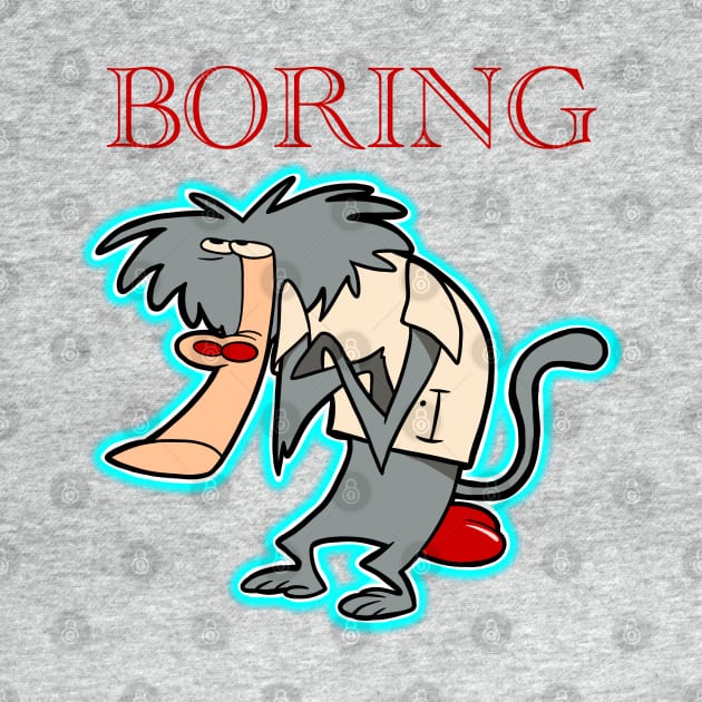 Boring Baboon by Inkoholic